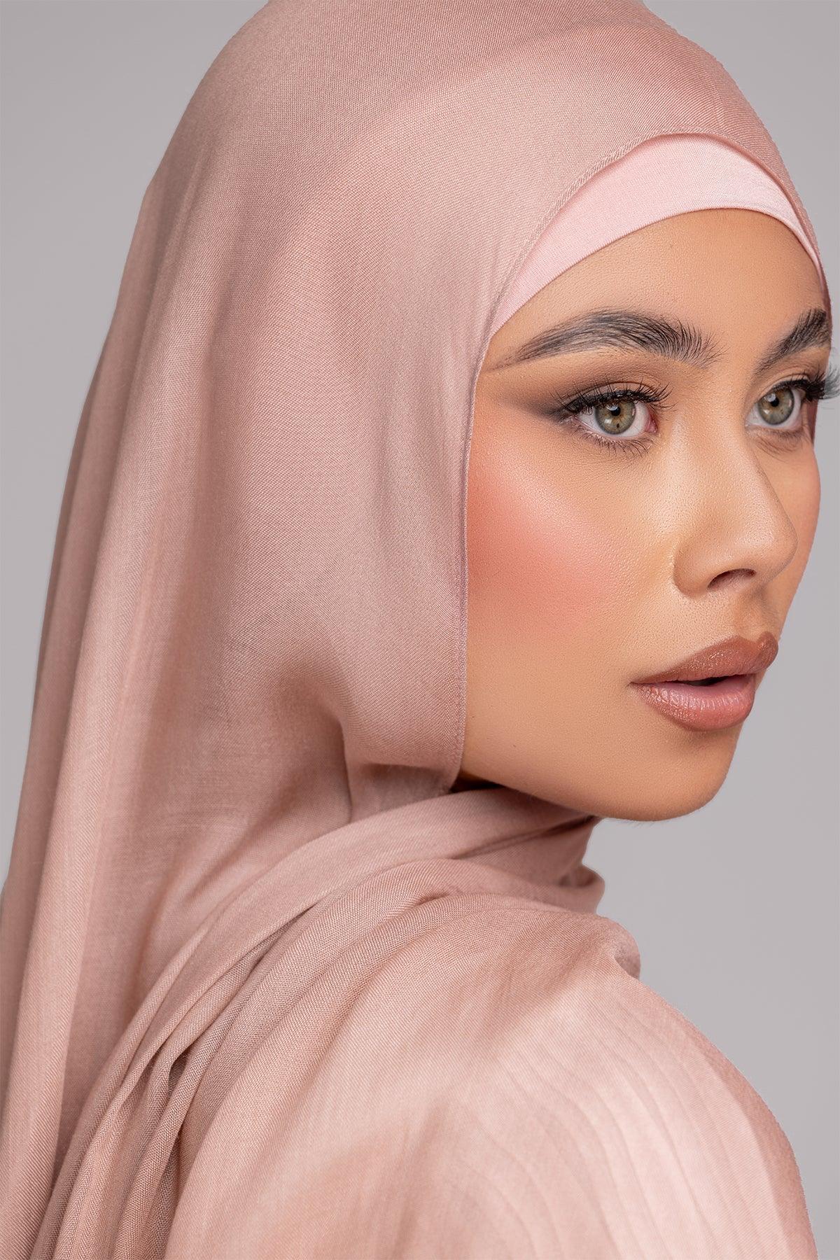 Modal Matching Hijab Set- Magenta Haze