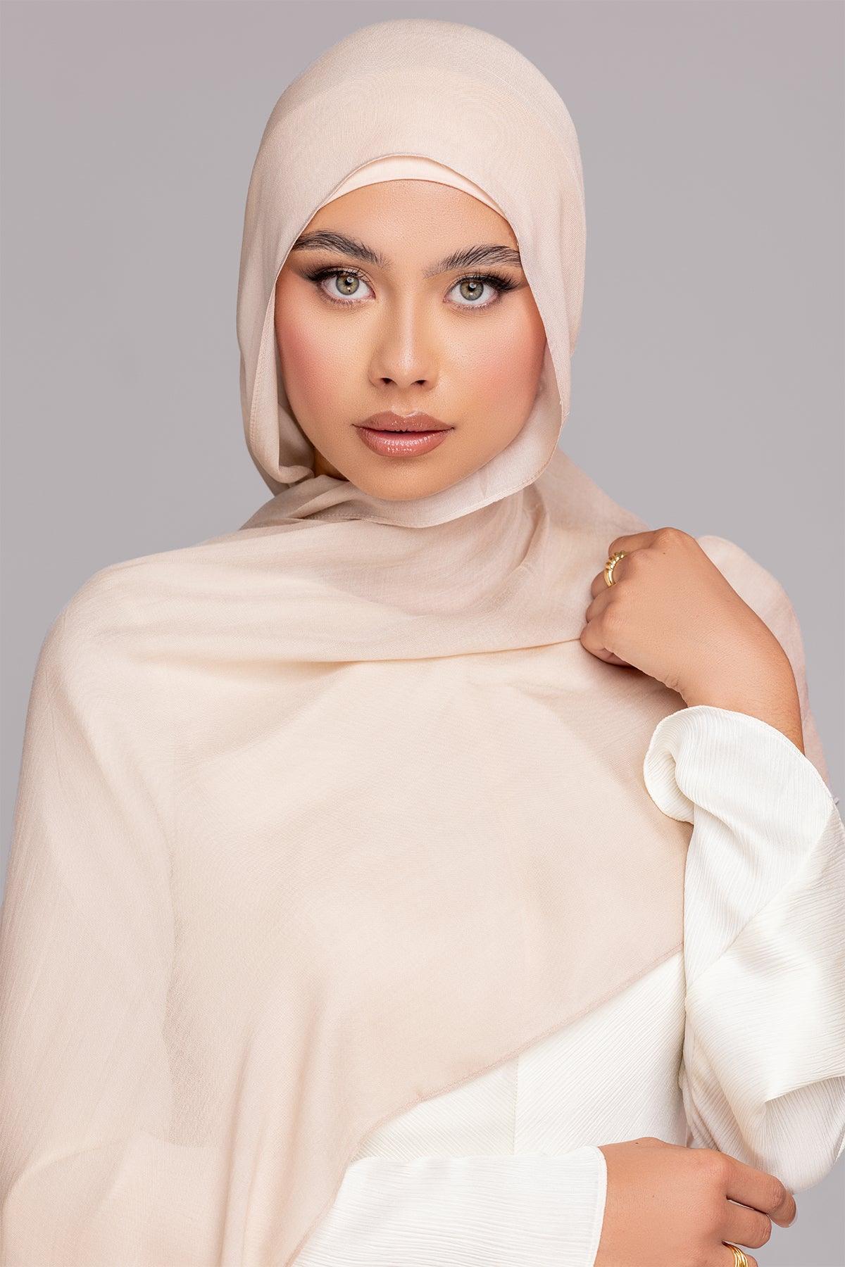Modal Matching Hijab Set- Pink Parfait