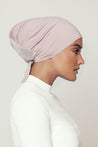 Aria Mesh Tie Back Undercap- Latte - Zahraa The Label