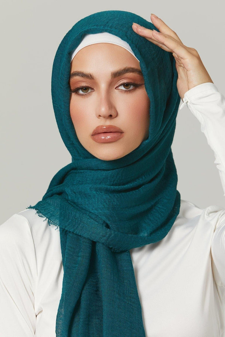 Everyday Cotton Crinkle Hijab- Patience – Zahraa The Label