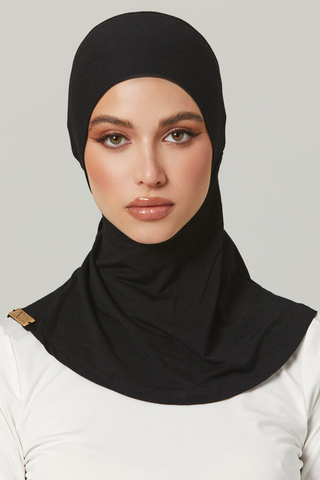 Fatima Neck Cover Hijab- Black – Zahraa The Label