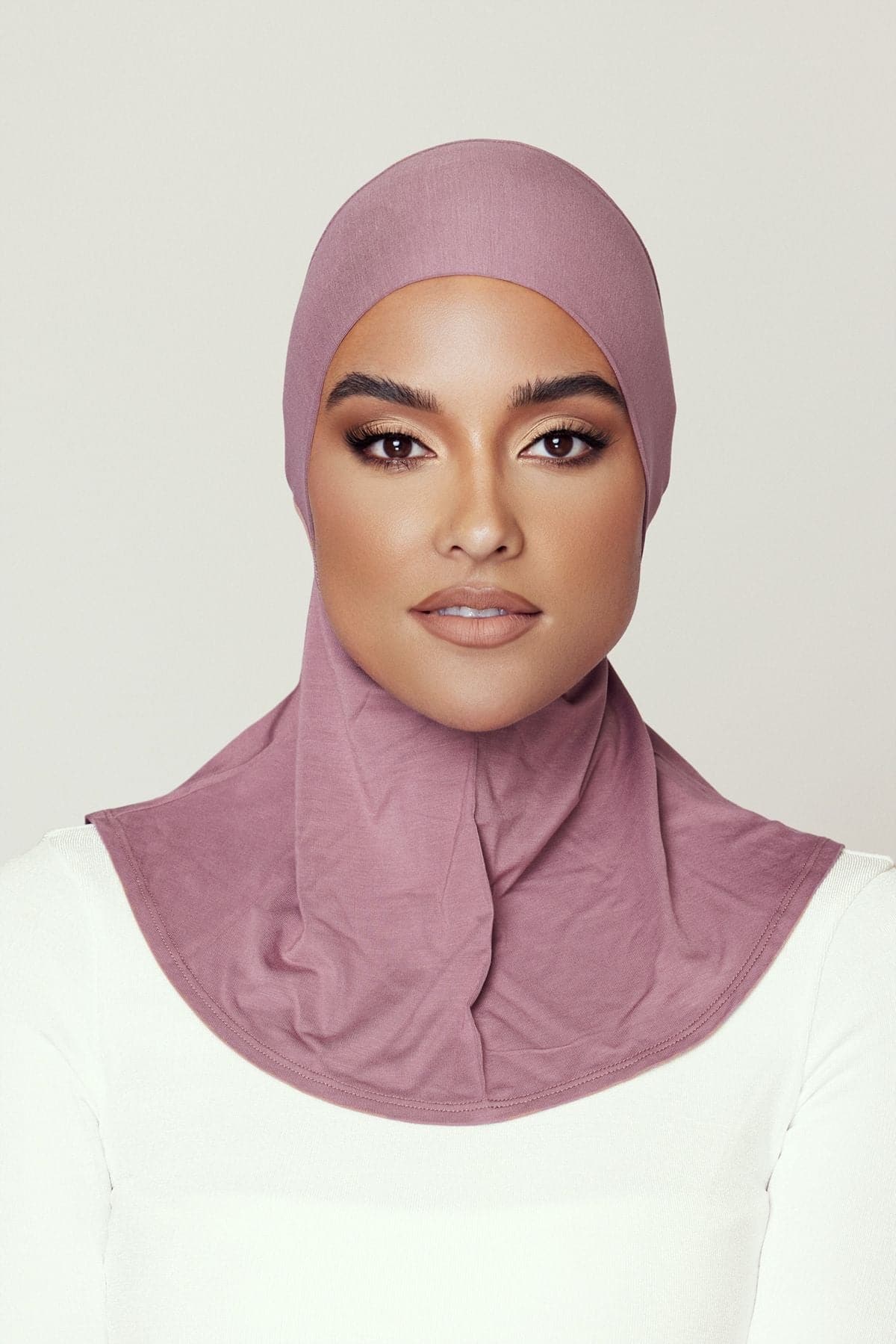 Lila Neck Cover Hijab-Cupcake - Zahraa The Label