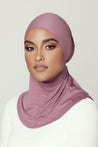 Lila Neck Cover Hijab-Cupcake - Zahraa The Label