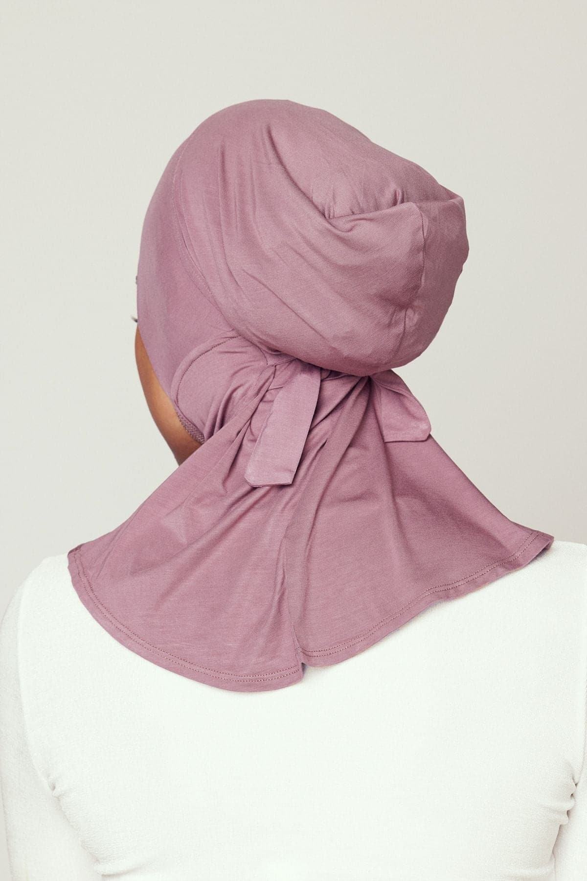 Lila Neck Cover Hijab-Cupcake - Zahraa The Label