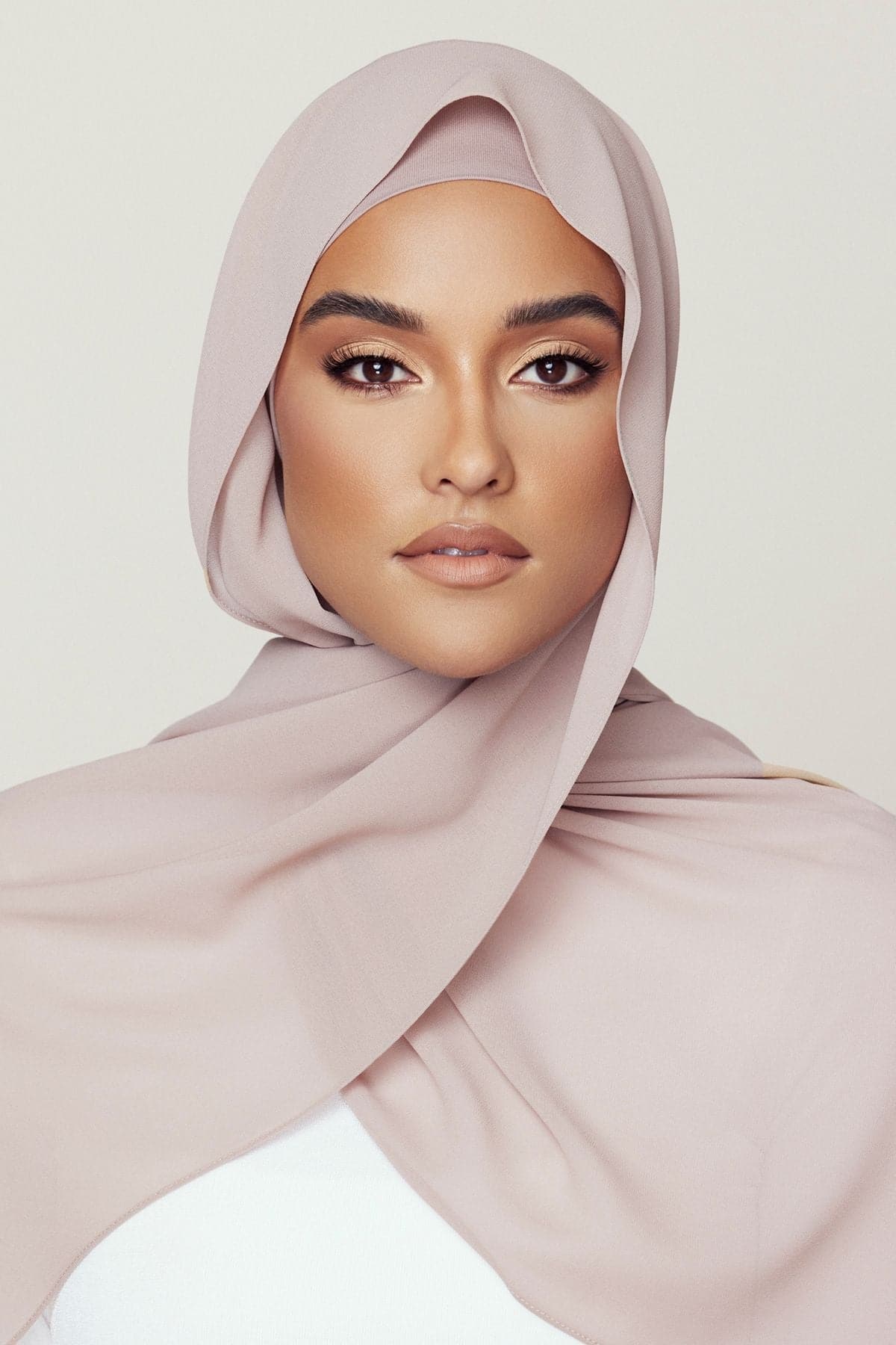 Matching Hijab & Undercap Bundle - Camel - Zahraa The Label