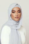 Matching Hijab & Undercap Bundle - Cloud - Zahraa The Label