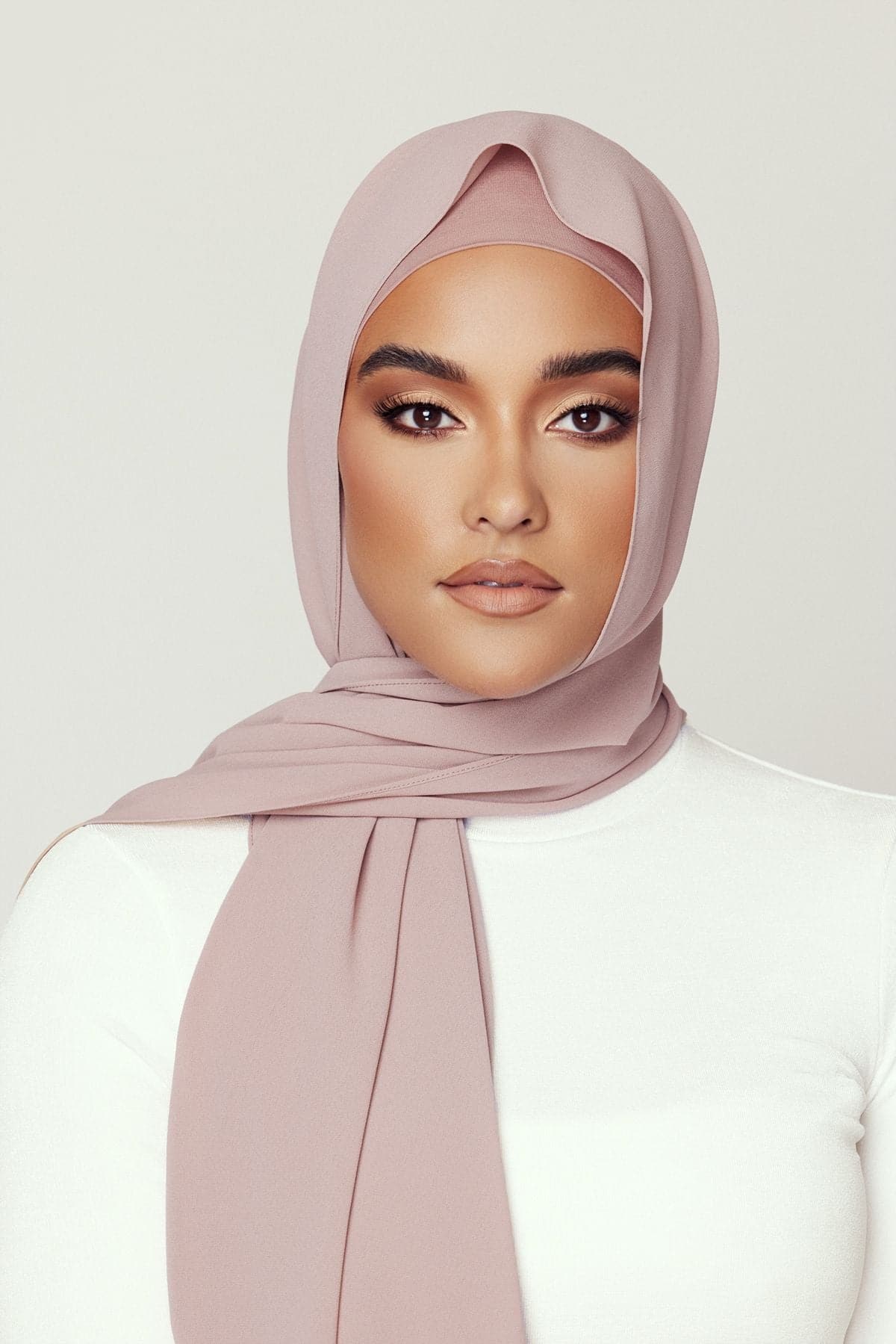 Matching Hijab & Undercap Bundle - Sand - Zahraa The Label